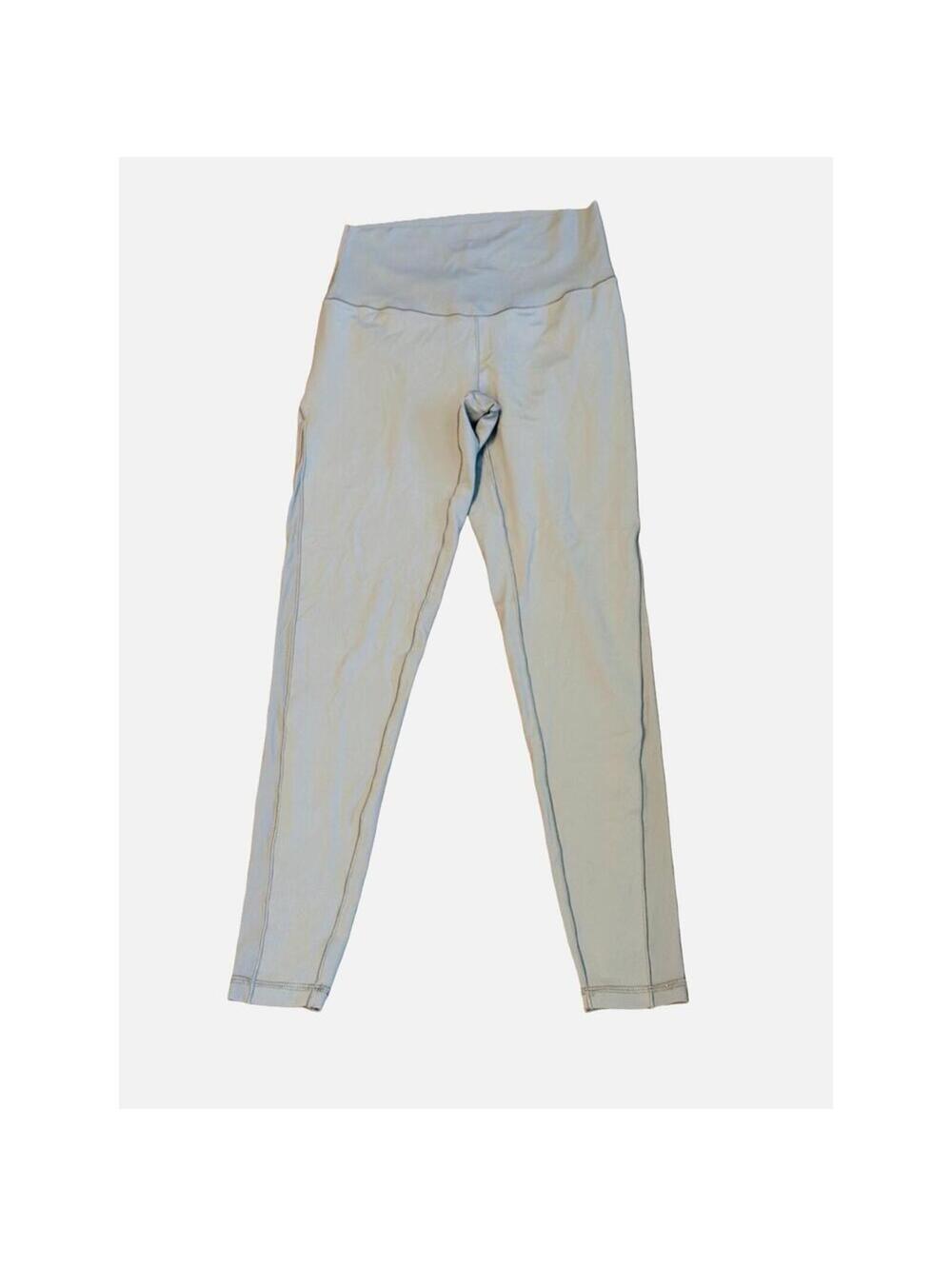 Aerie AE Chill Play Move leggings Medium full length Light Gray comfort active